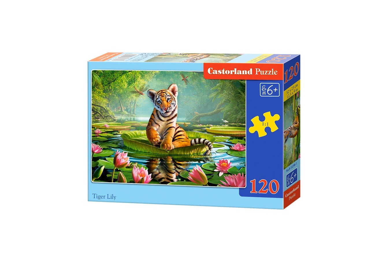 Puzzle Castorland - Tiger Lily, 120 Piese