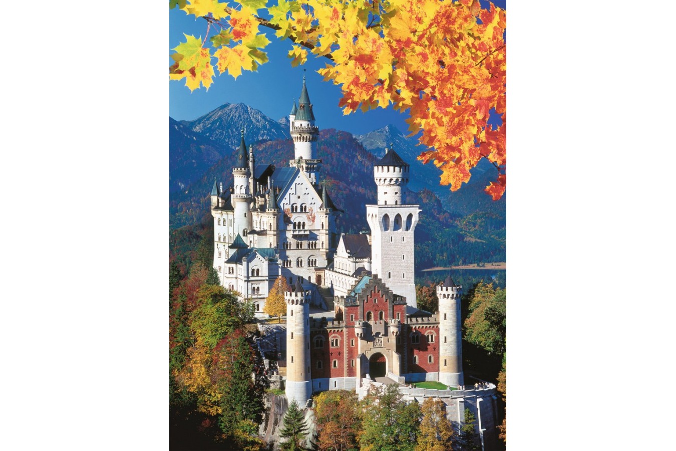 Puzzle Ravensburger - Castelul Neuschwanstein Toamna, 1500 piese (16386)
