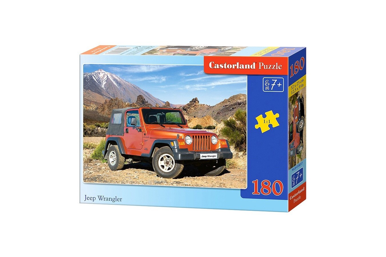 Puzzle Castorland - Jeep Wrangler, 180 Piese