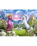 Puzzle Castorland - My Friend Unicorn, 180 Piese