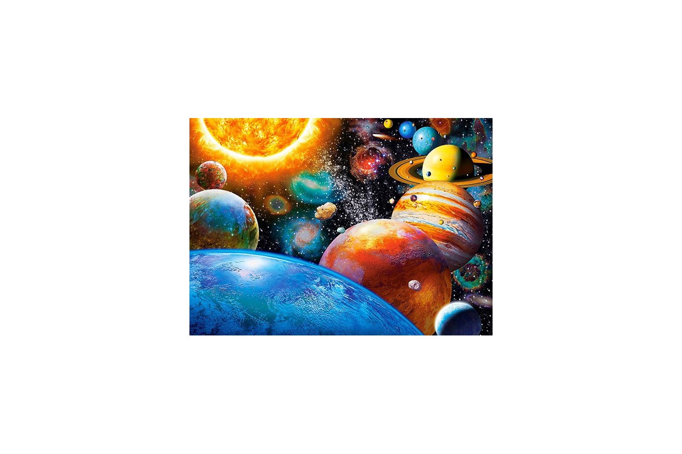 Puzzle Castorland - Planets And Their Moons, 180 Piese