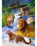 Puzzle Castorland - Big Cats, 260 Piese