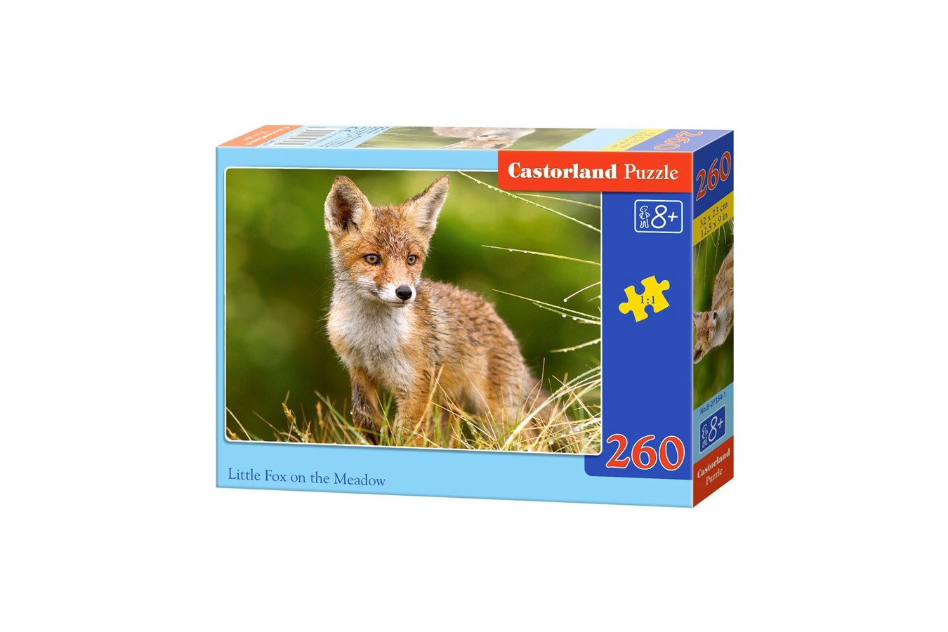Puzzle Castorland - Fox On The Meadow, 260 Piese
