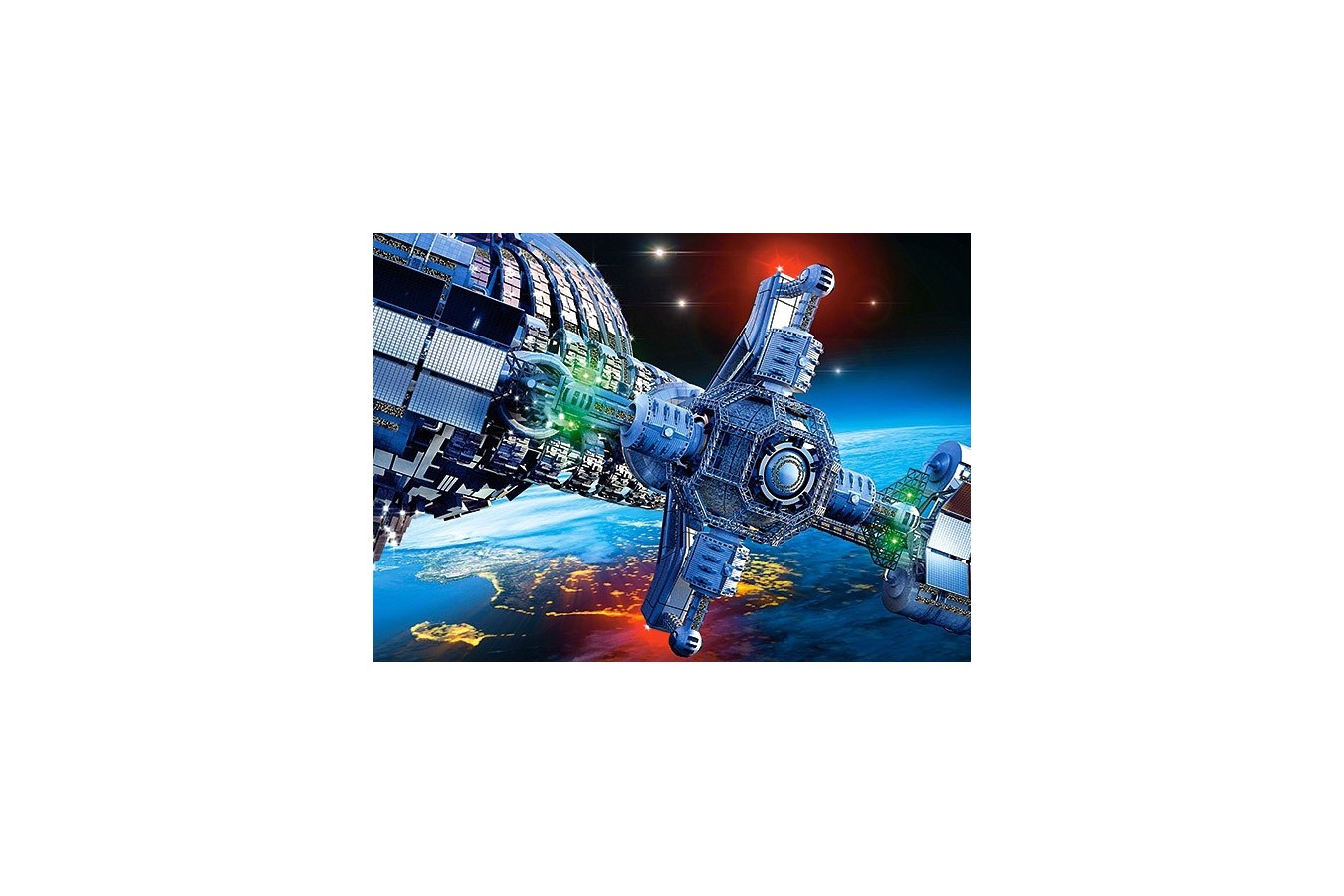 Puzzle Castorland - Futuristic Spaceship, 260 Piese