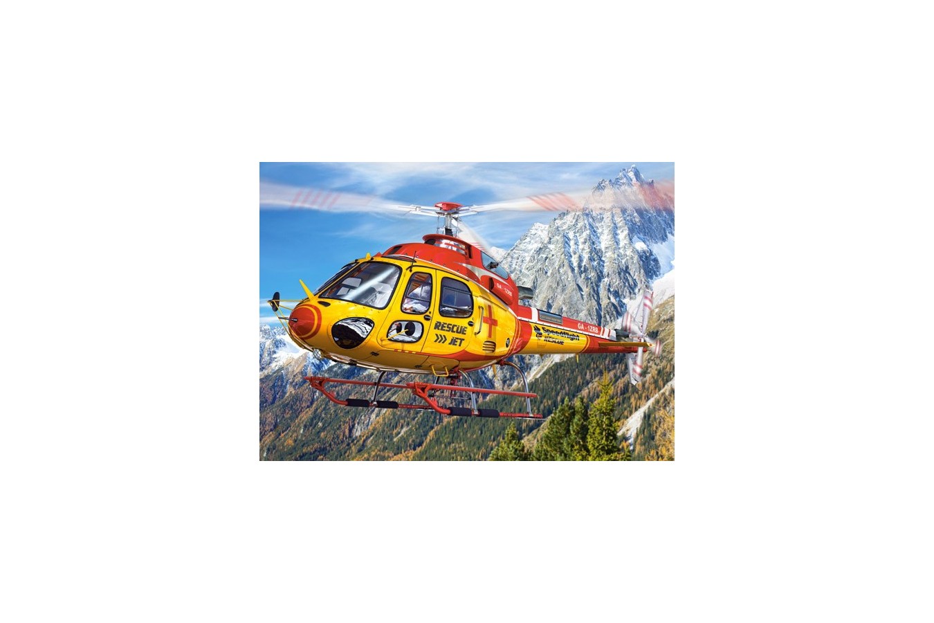 Puzzle Castorland - Helicopter Rescue, 260 Piese