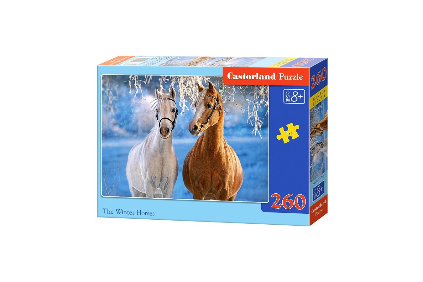 Puzzle Castorland - The Winter Horses, 260 Piese