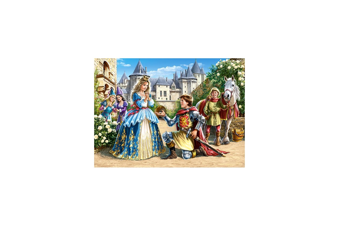 Puzzle Castorland - Princess And Knight, 300 Piese