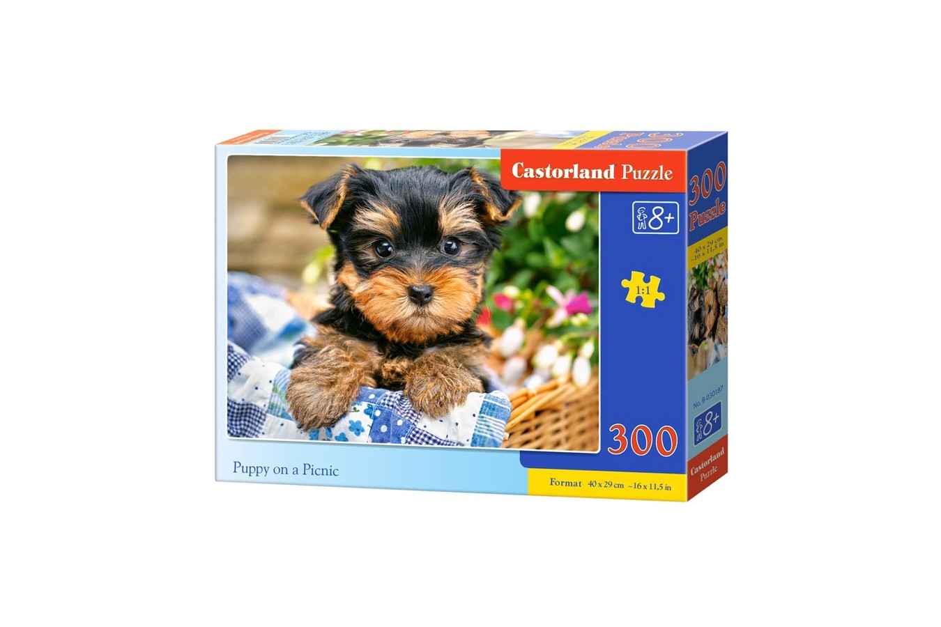 Puzzle Castorland - Puppy On A Picnic, 300 Piese