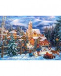 Puzzle Castorland - Sledding To Town, 300 Piese