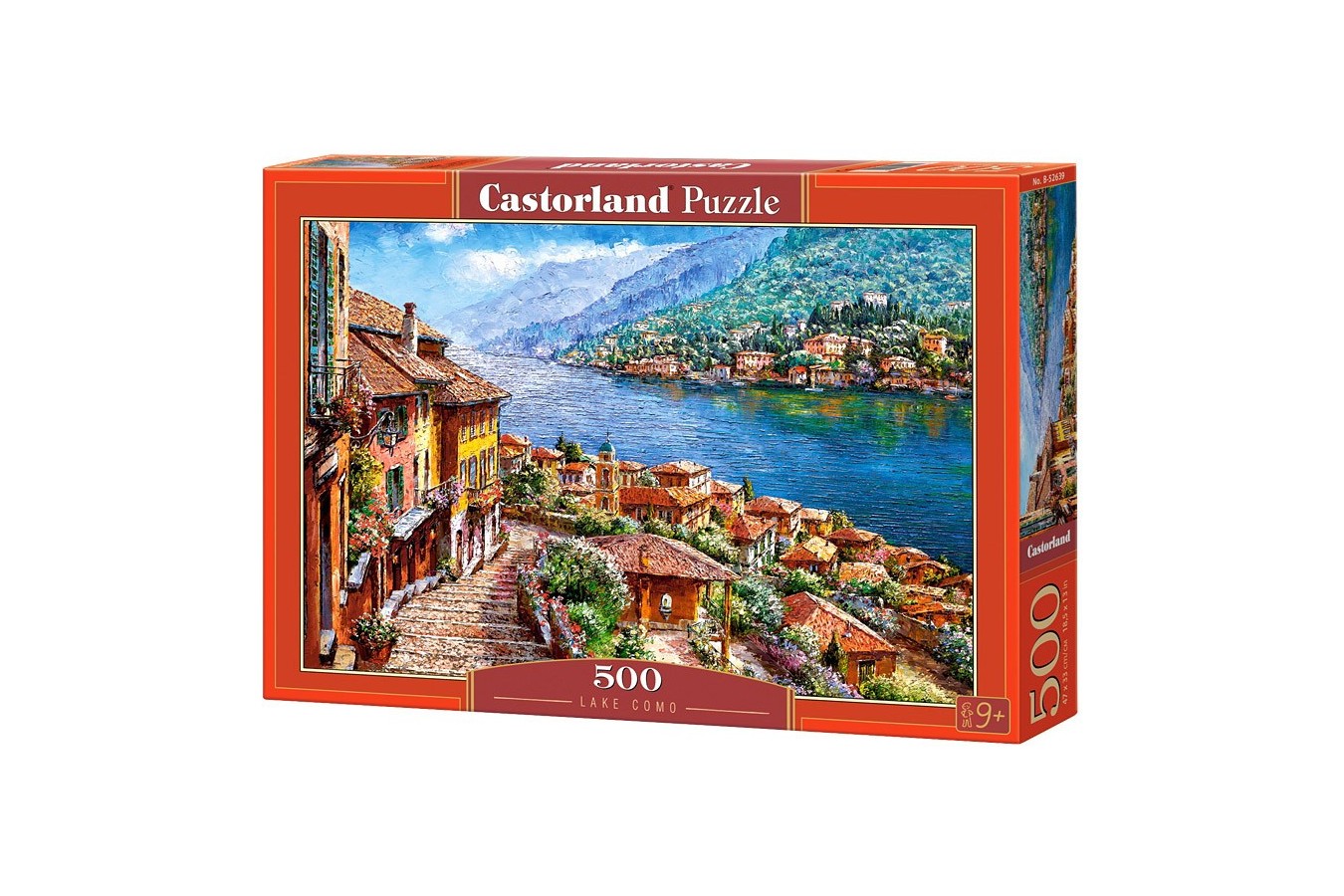Puzzle Castorland - Lake Como, 500 Piese