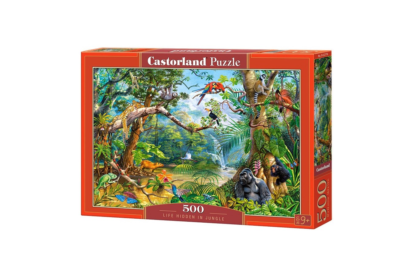 Puzzle Castorland - Life Hidden In Jungle, 500 Piese