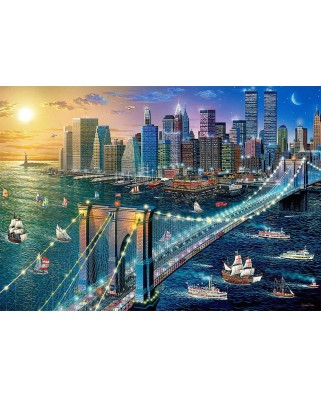 Puzzle Castorland - New York Brooklyn Bridge, 500 Piese