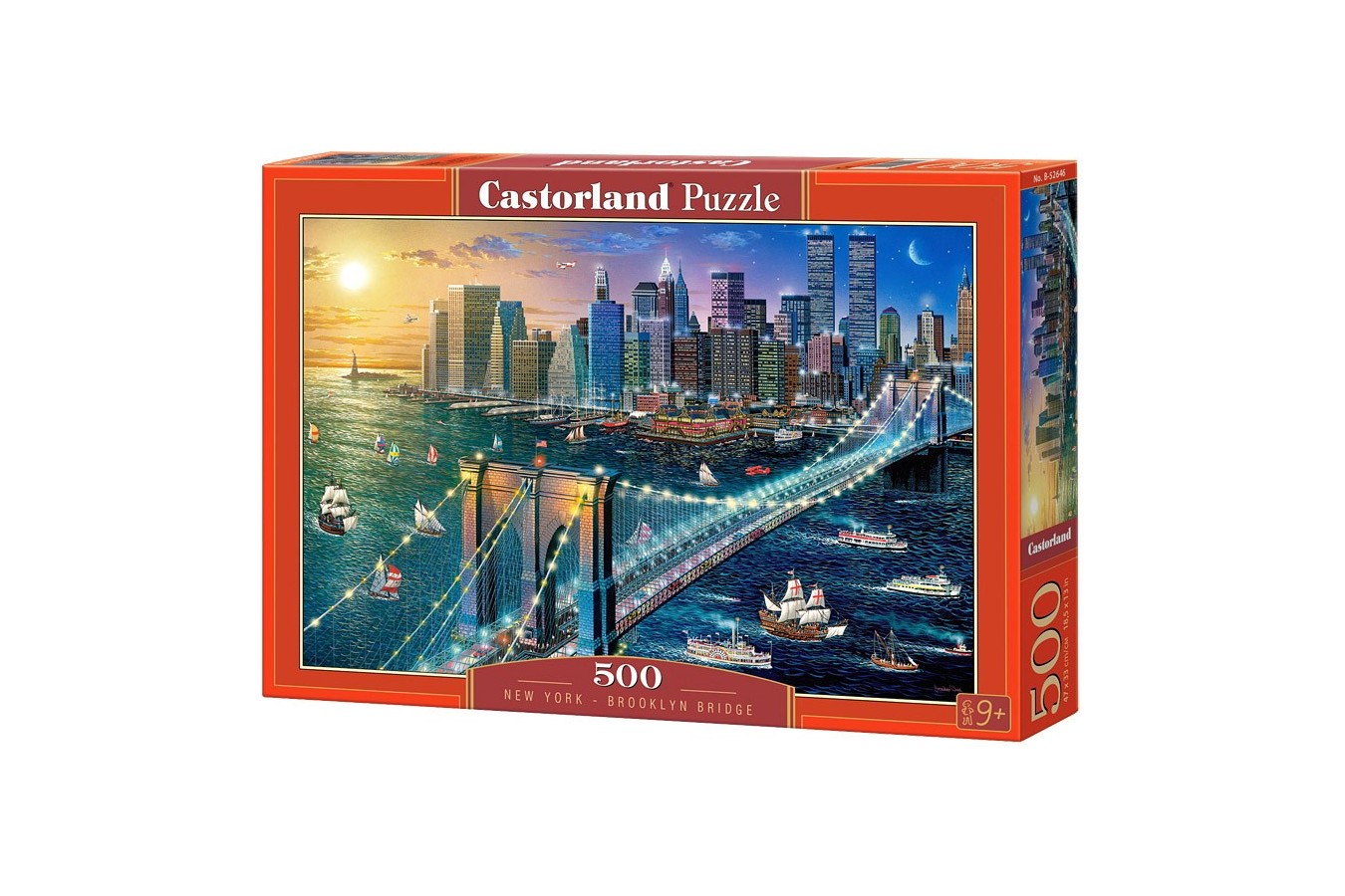 Puzzle Castorland - New York Brooklyn Bridge, 500 Piese