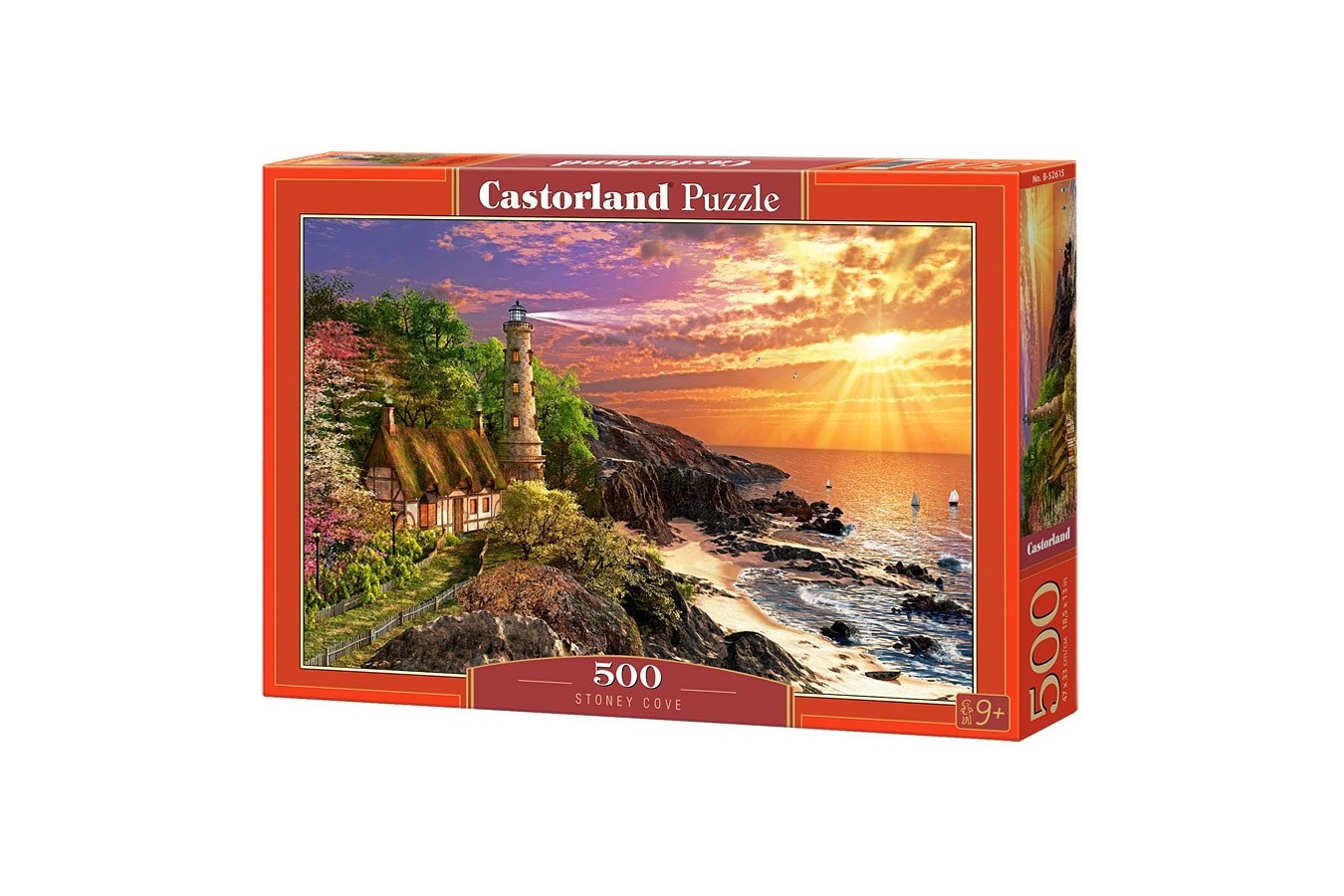 Puzzle Castorland - Stony Cove, 500 Piese