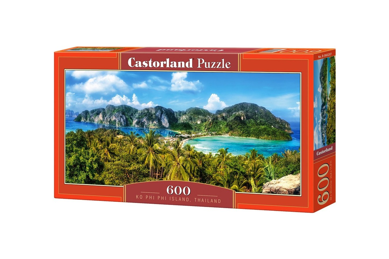 Puzzle Castorland Panoramic - Ko Phi Phi Island Thailand, 600 Piese