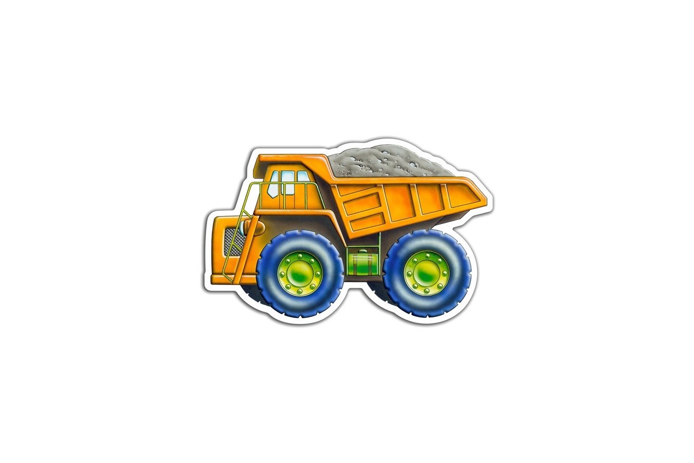 Puzzle Castorland 4 in 1 - Vehicles, 4/5/6/7 Piese