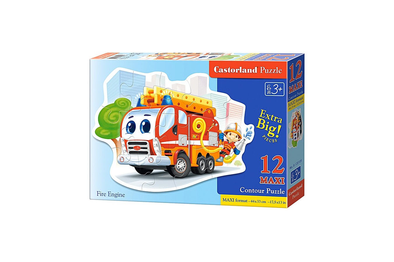 Puzzle Castorland - Fire Engine, 12 piese MAXI