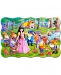 Puzzle Castorland - Snow White and the Seven Dwarfs, 20 piese MAXI