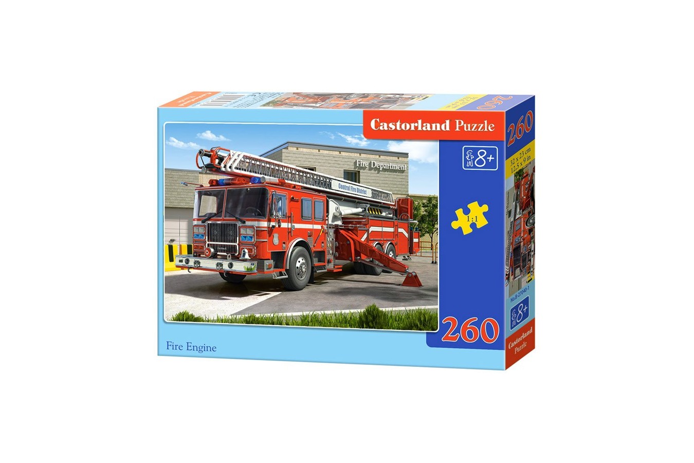 Puzzle Castorland - Fire Engine, 260 piese
