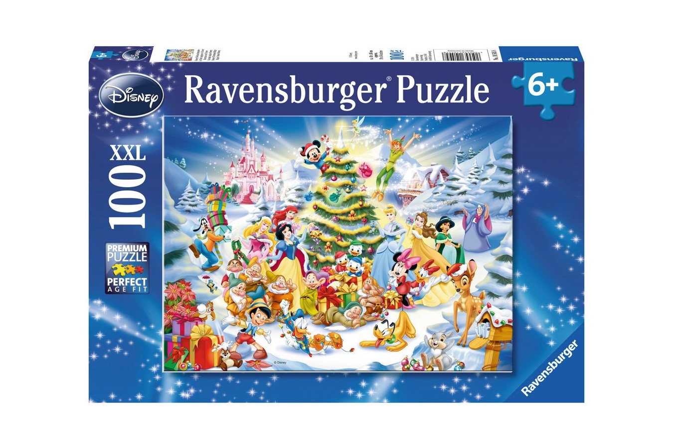 Puzzle Ravensburger - Craciunul In Familia Disney, 100 piese (10545)