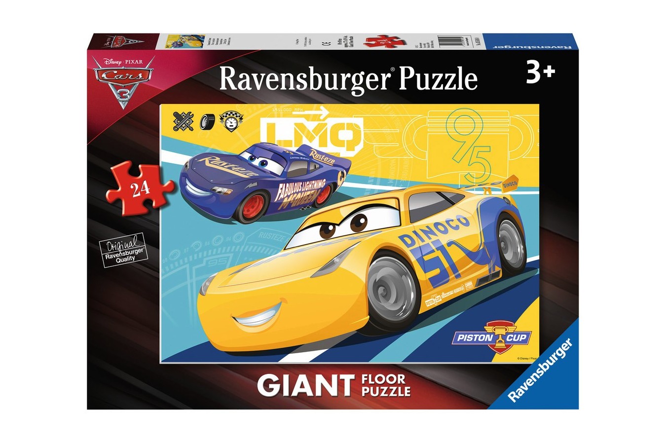 Puzzle Ravensburger - Disney Cars, 24 piese (05518)