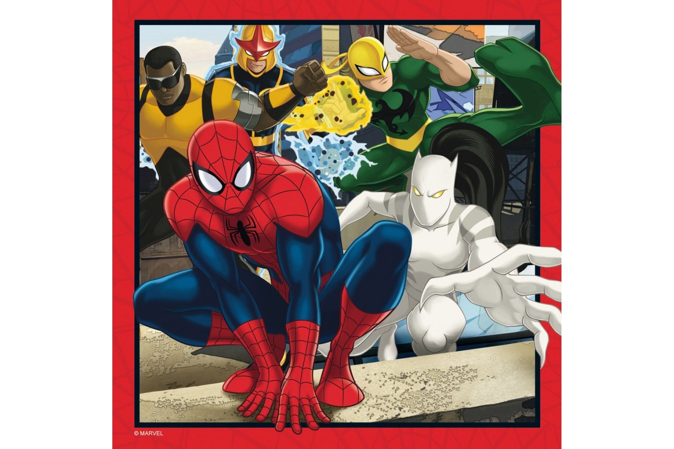 Puzzle Ravensburger - Spiderman, 2x64, 2x81 piese (07262)