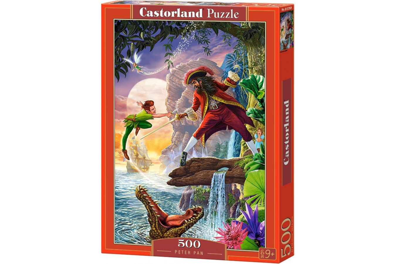 Puzzle Castorland - Peter Pan, 500 piese