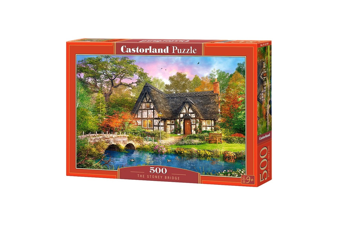 Puzzle Castorland - The Stoney Bridge, 500 piese