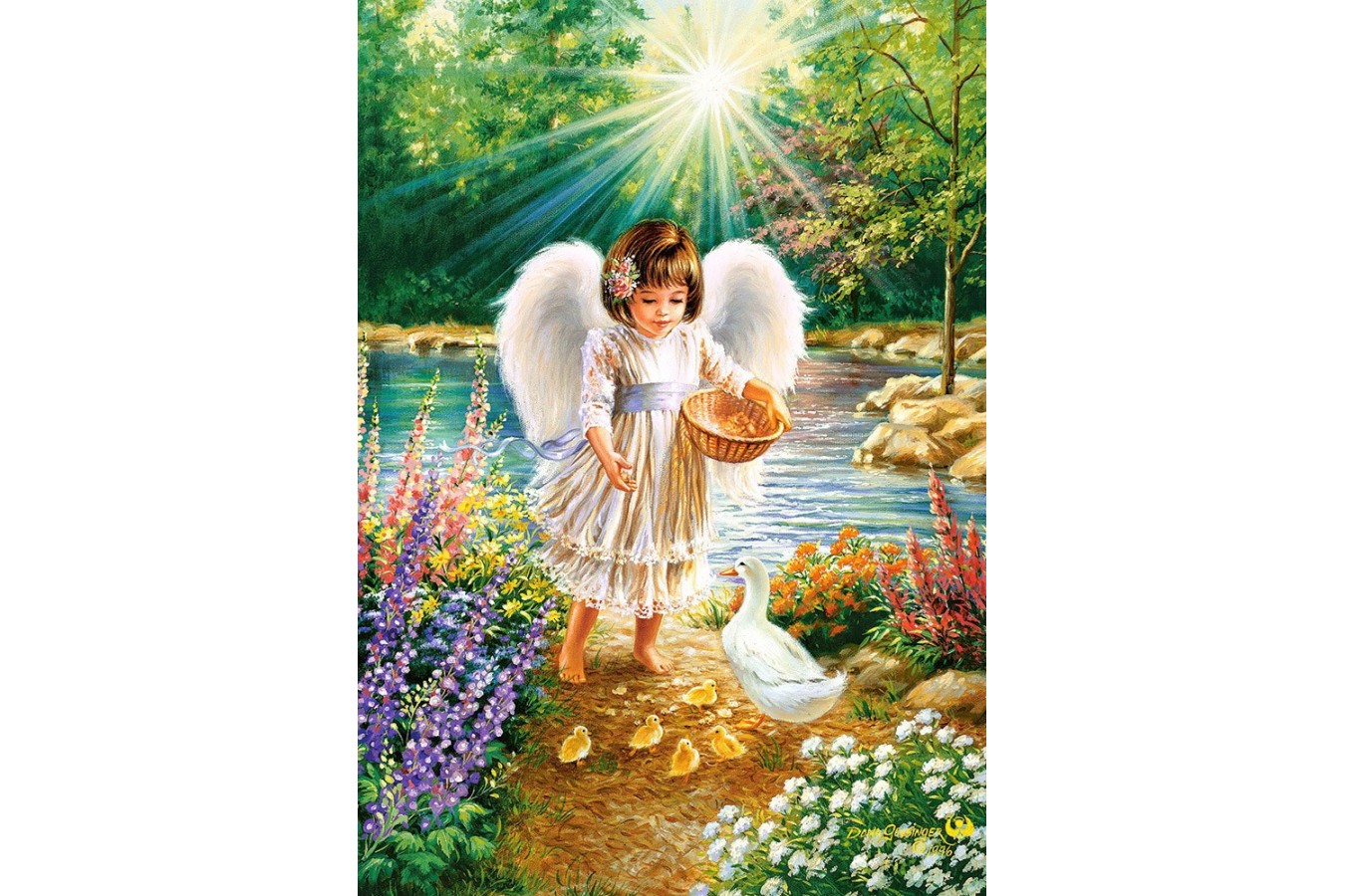 Puzzle Castorland - An angels warmth, 500 piese