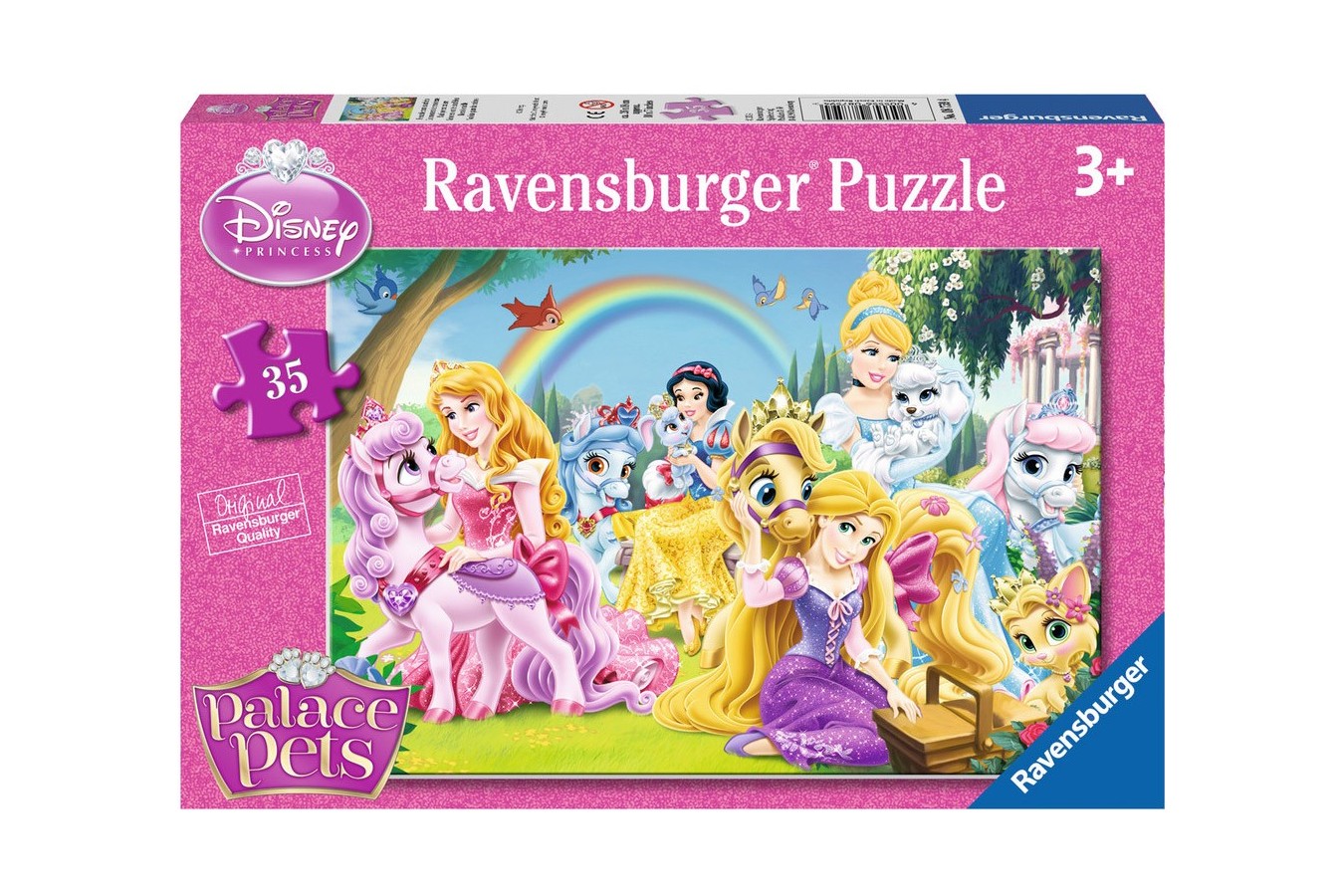 Puzzle Ravensburger - Disney Palace Pets, 35 piese (08759)