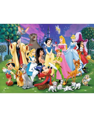 Puzzle Ravensburger - Disney Personajele Preferate, 200 piese (12698)