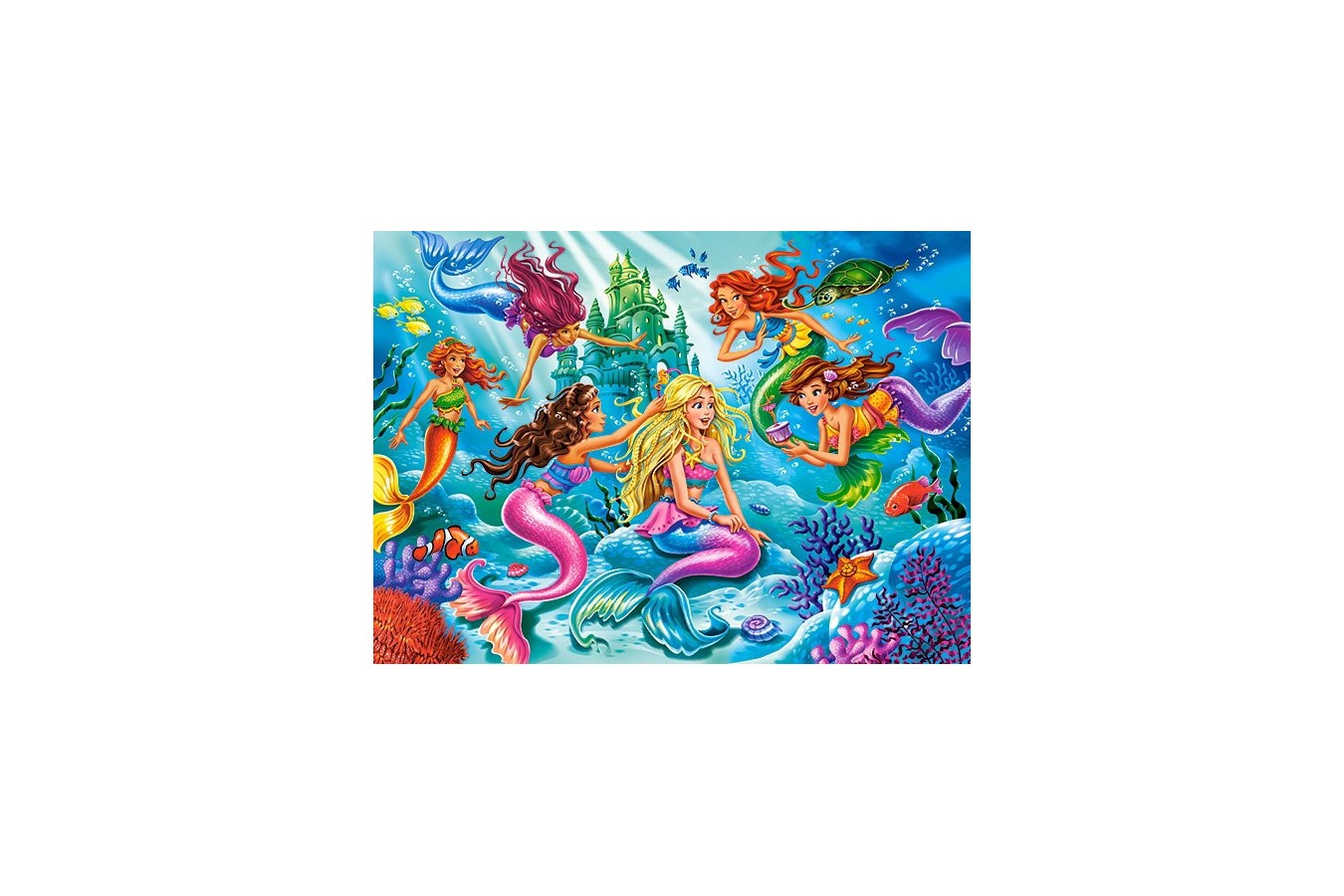 Puzzle Castorland - Mermaid Meeting, 300 piese