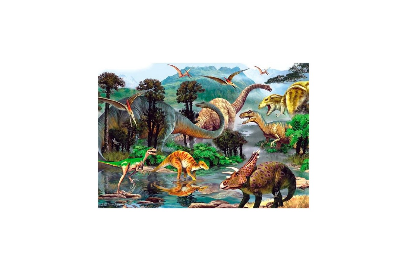 Puzzle Anatolian - Dino Valley II, 260 piese (3288)