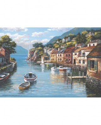 Puzzle Anatolian - Village On The Water, 500 piese (3535)