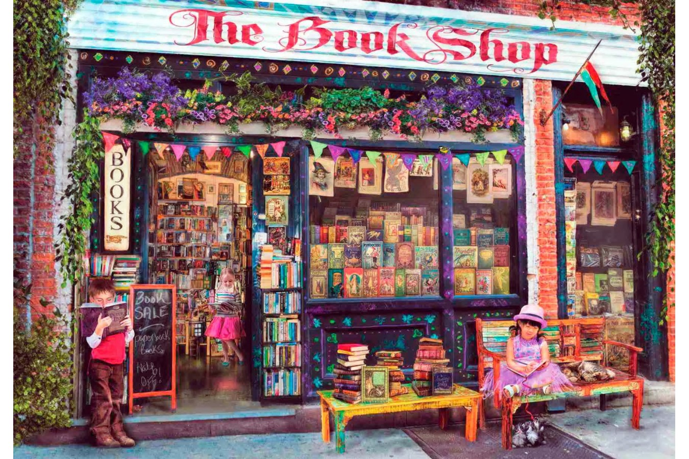 Puzzle Anatolian - The Bookshop Kids, 500 piese (3588)