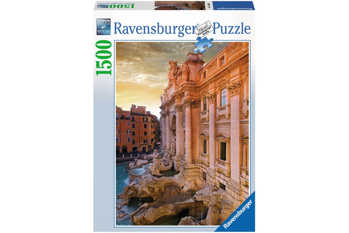 Puzzle Ravensburger - Fantana Trevi, 1500 piese (16303)
