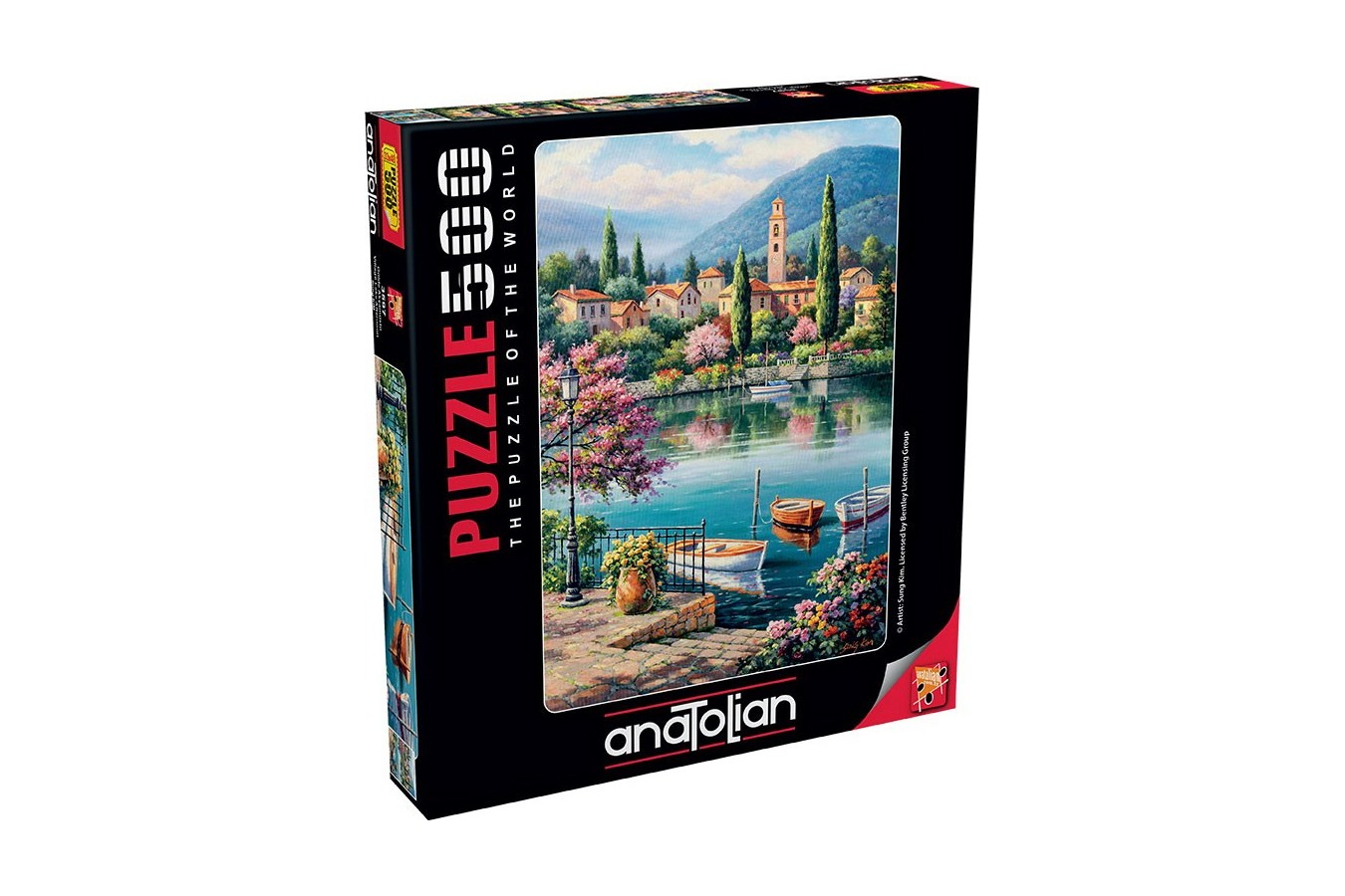 Puzzle Anatolian - Village Lake Afternoon, 500 piese (3597)