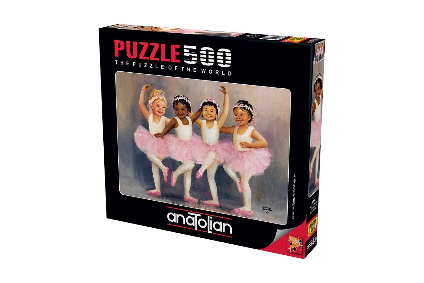 Puzzle Anatolian - Little Ballerinas, 500 piese (3598)