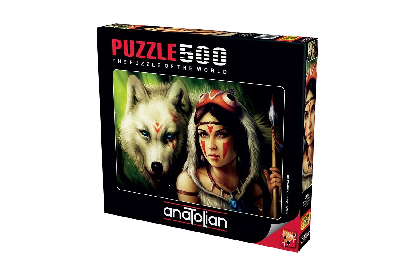 Puzzle Anatolian - Warrior Princess, 500 piese (3600)