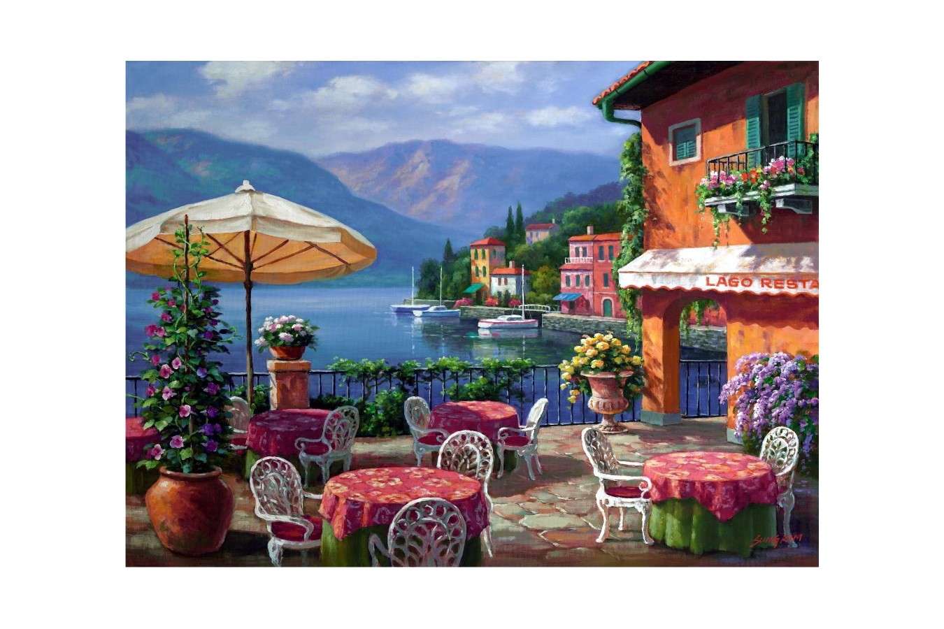 Puzzle Anatolian - Lago Cafe, 1000 piese (1005)