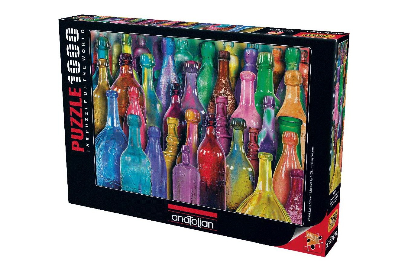 Puzzle Anatolian - Colourful Glass, 1000 piese (1031)