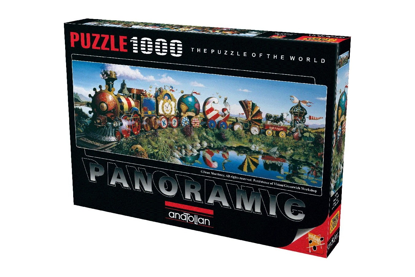 Puzzle Anatolian - Story Train, 1000 piese, panoramic (1039)