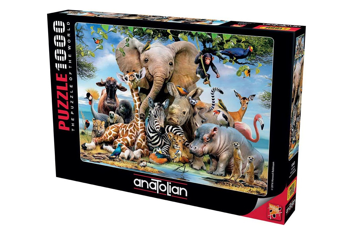 Puzzle Anatolian - Africa Smile, 1000 piese (1043)