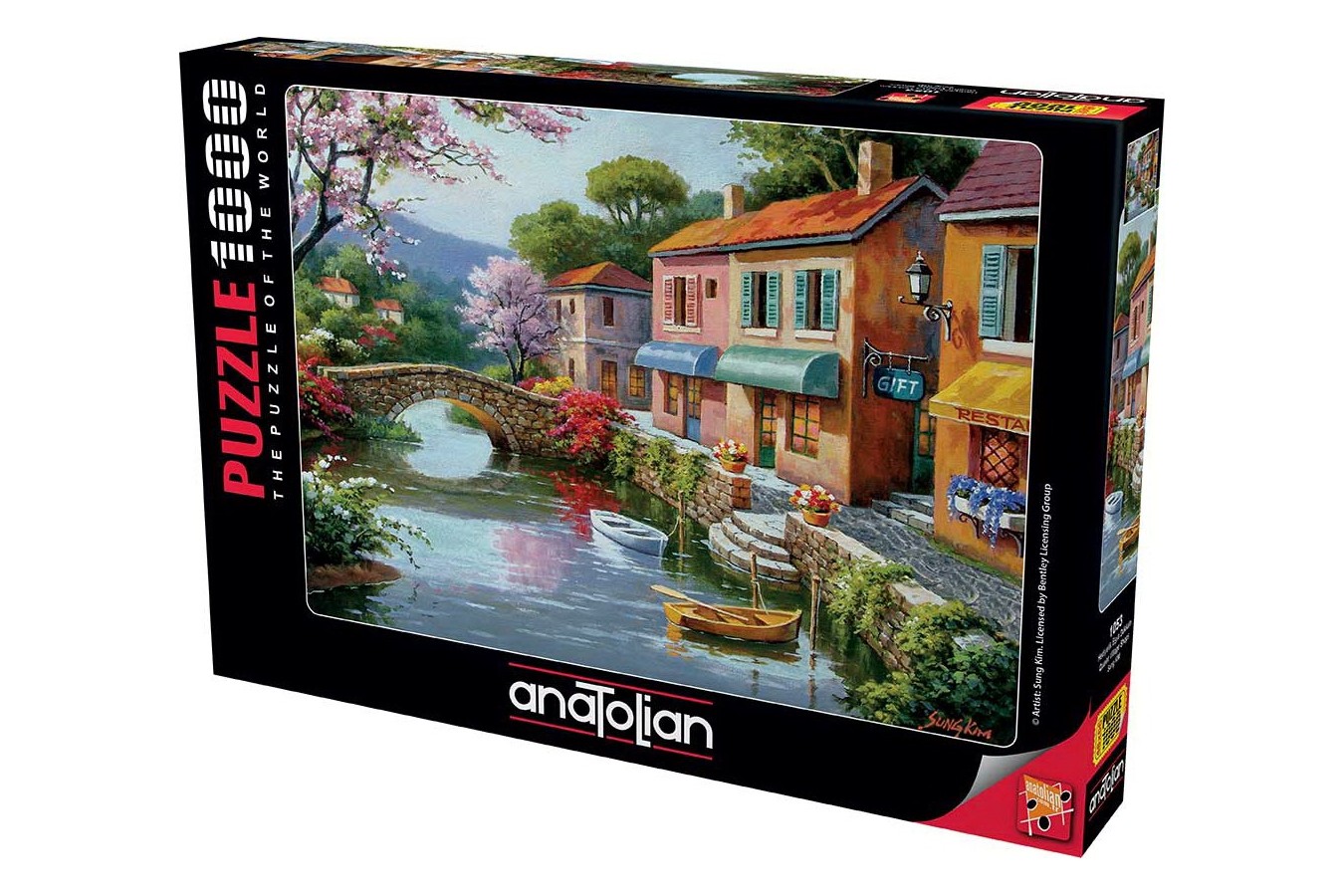 Puzzle Anatolian - Quaint Village Shops, 1000 piese (1053)