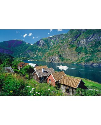 Puzzle Ravensburger - Fiordul Sognefjord, 3000 piese (17063)