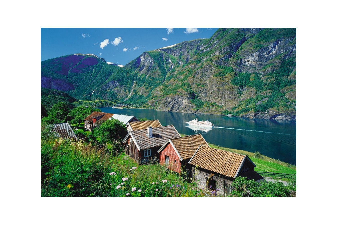 Puzzle Ravensburger - Fiordul Sognefjord, 3000 piese (17063)