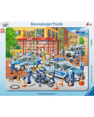 Puzzle Ravensburger - Fortele Politiei, 35 piese (06642)