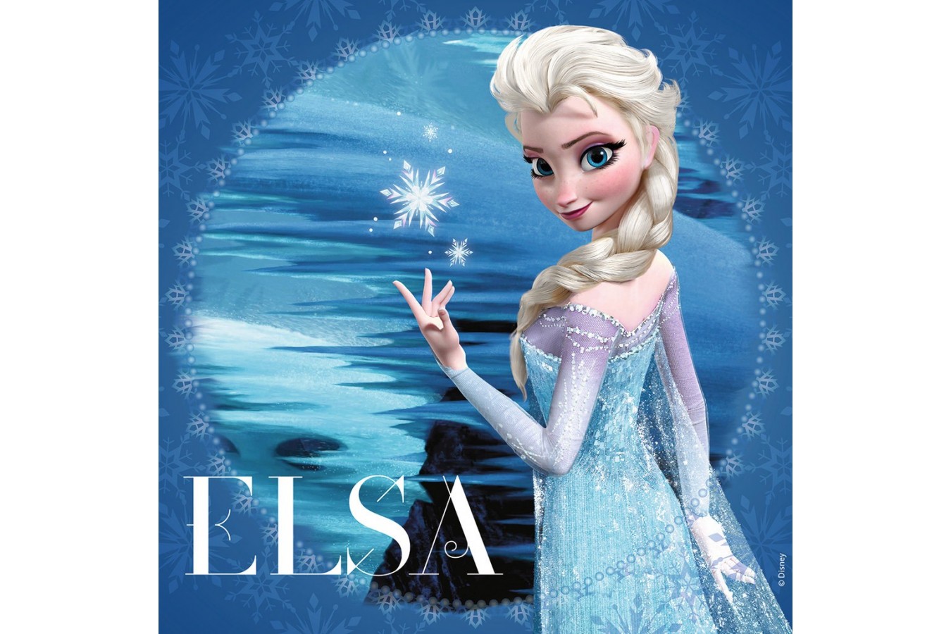 Puzzle Ravensburger - Frozen Elsa, 3x49 piese (09269)