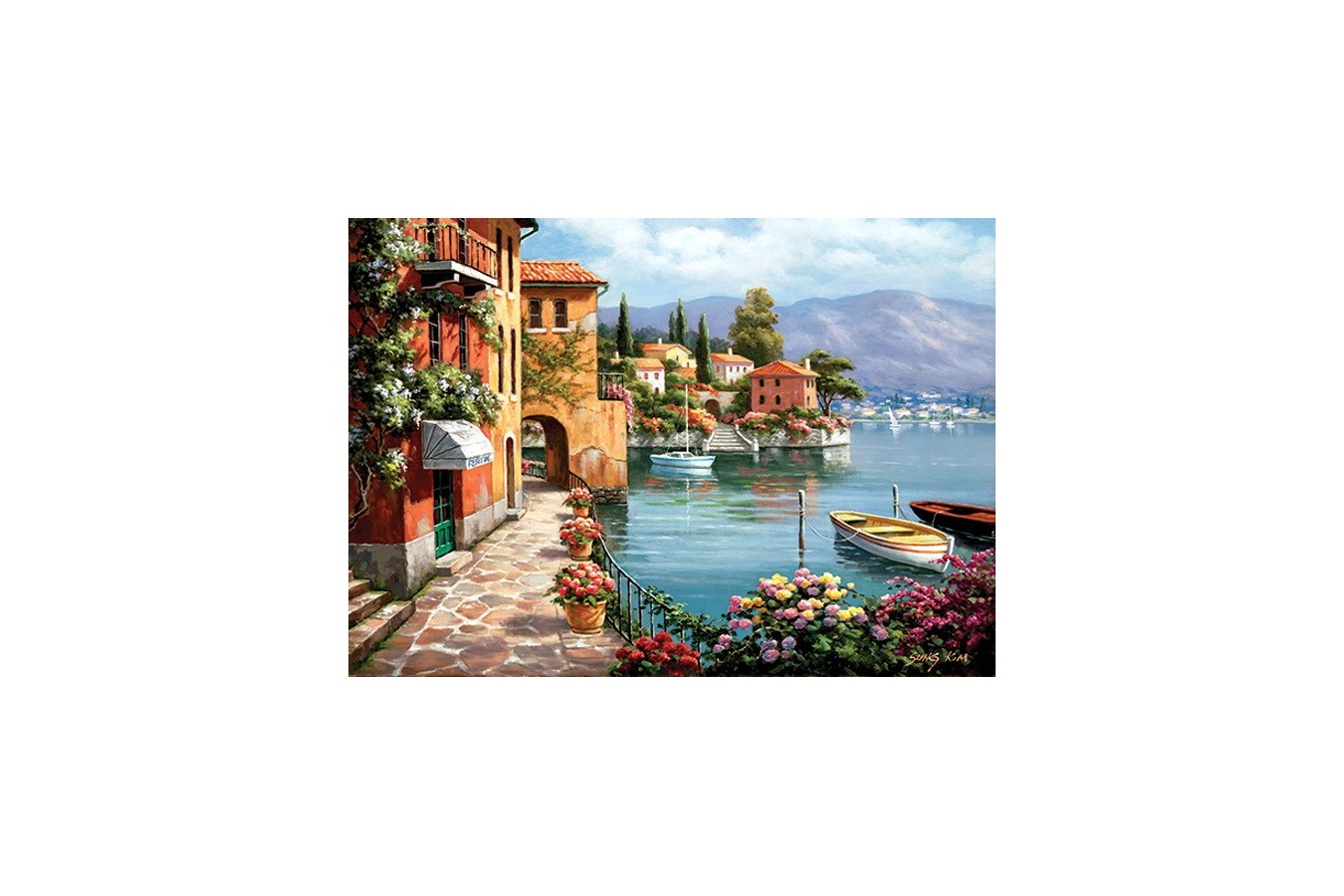 Puzzle Anatolian - Villa de Lago, 1500 piese (4524)