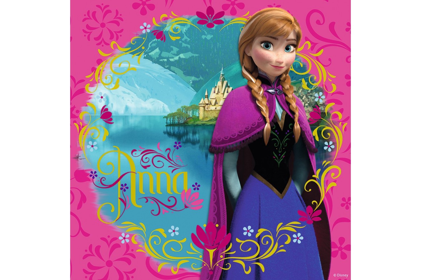 Puzzle Ravensburger - Frozen Elsa, 3x49 piese (09269)